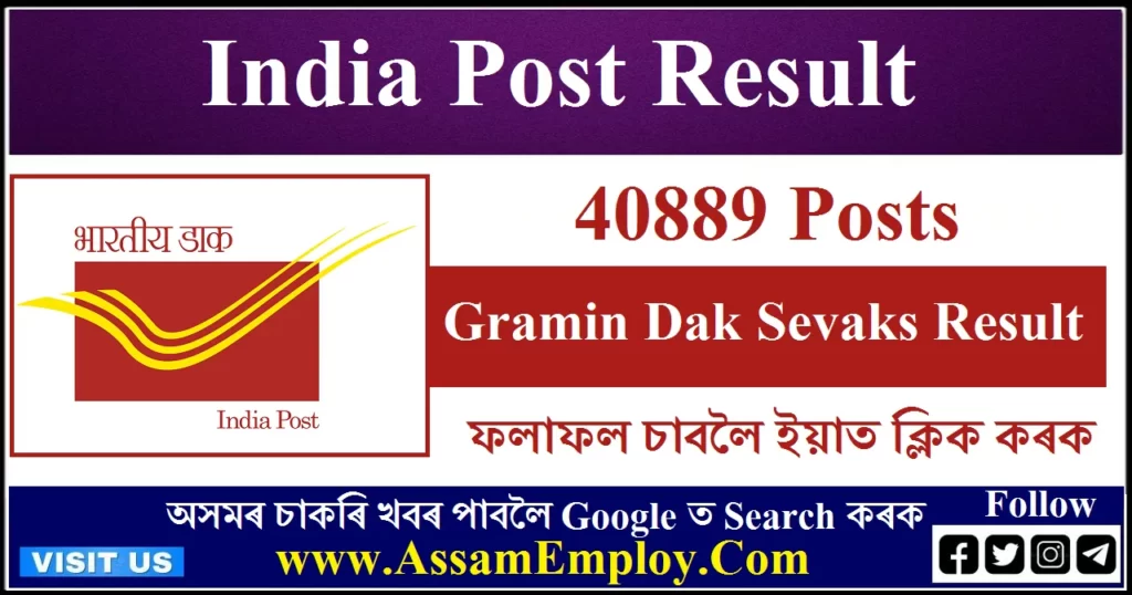 India Post Result